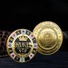 Challenge Coins King Commemorative Coins Las Vegas Poker Chips Lucky Card Holder Collection Coins