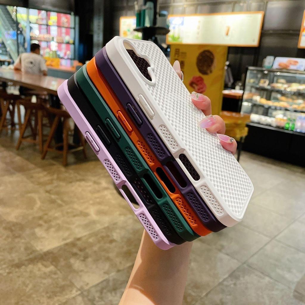 Совместимый магнитный чехол для iPhone с сотовой структурой для рассеивания тепла: Персонализированная защита от падений для iPhone 13, 14, 15 Pro Max, 16.