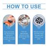 Liquid Drain Cleaner for Bathroom Kitchen Sink Fast Acting Clog Remover Effectively Dissolves Hair Grease