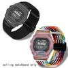 Плетеный нейлоновый ремешок для Casio G-SHOCK Маленький квадратный GBD-200 GBD200 Человек-кот Холщовый ремешок для часов Мужской ремешок для часов Магнитный браслет
