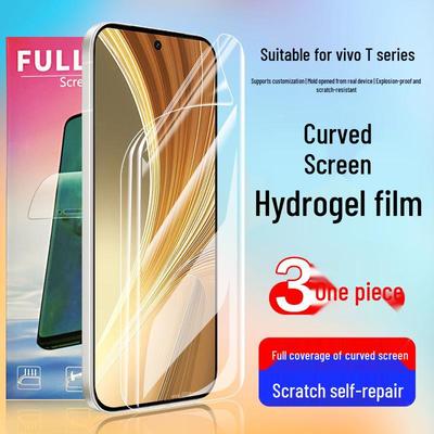 Гидрогелевая пленка Vivo T4 Ultra/R/Lite HD и Кристаллическая EPU пленка Vivo T3X/2Pro Защитная пленка для экрана мобильного телефона.