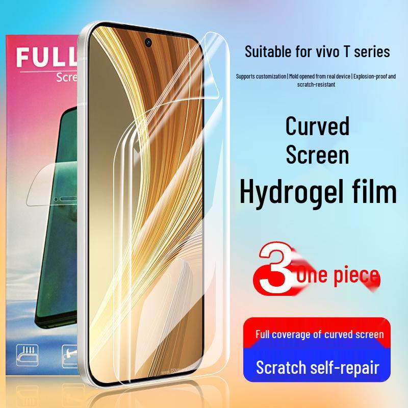 Гидрогелевая пленка Vivo T4 Ultra/R/Lite HD и Кристаллическая EPU пленка Vivo T3X/2Pro Защитная пленка для экрана мобильного телефона.