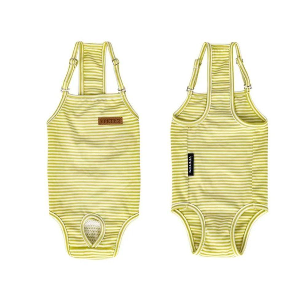 Stripped Dog Sanitary Panties Pet Jumpsuit Cat Dog Shorts Diapers  Small Dogs