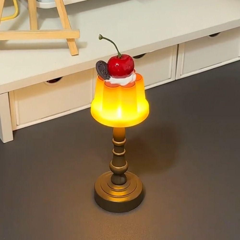 Mini LED Night Lamp Pudding Desk Lamp New Night Light  Bedroom