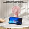 Gnobogi Handheld Fan Usb Rechargeable Mute Desktop Dormitory Small Fan Portable Outdoor High Wind Power Mini Handheld Fan on Clearance