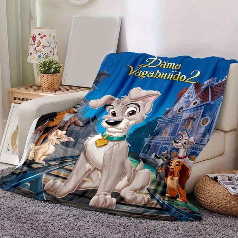 1 шт., Леди и Бродяга 2: Плед 'Сказка бродяги' для домашнего декора, чехол на диван, для путешествий, кемпинга, автомобиля