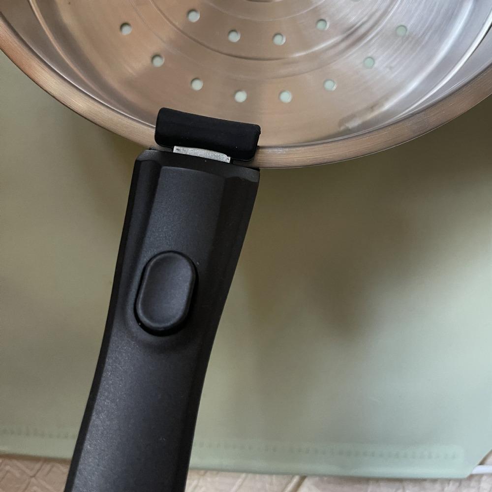 Защищающая от ожогов съемная ручка для сковороды Эргономичный зажим-заменитель для кастрюли Миска