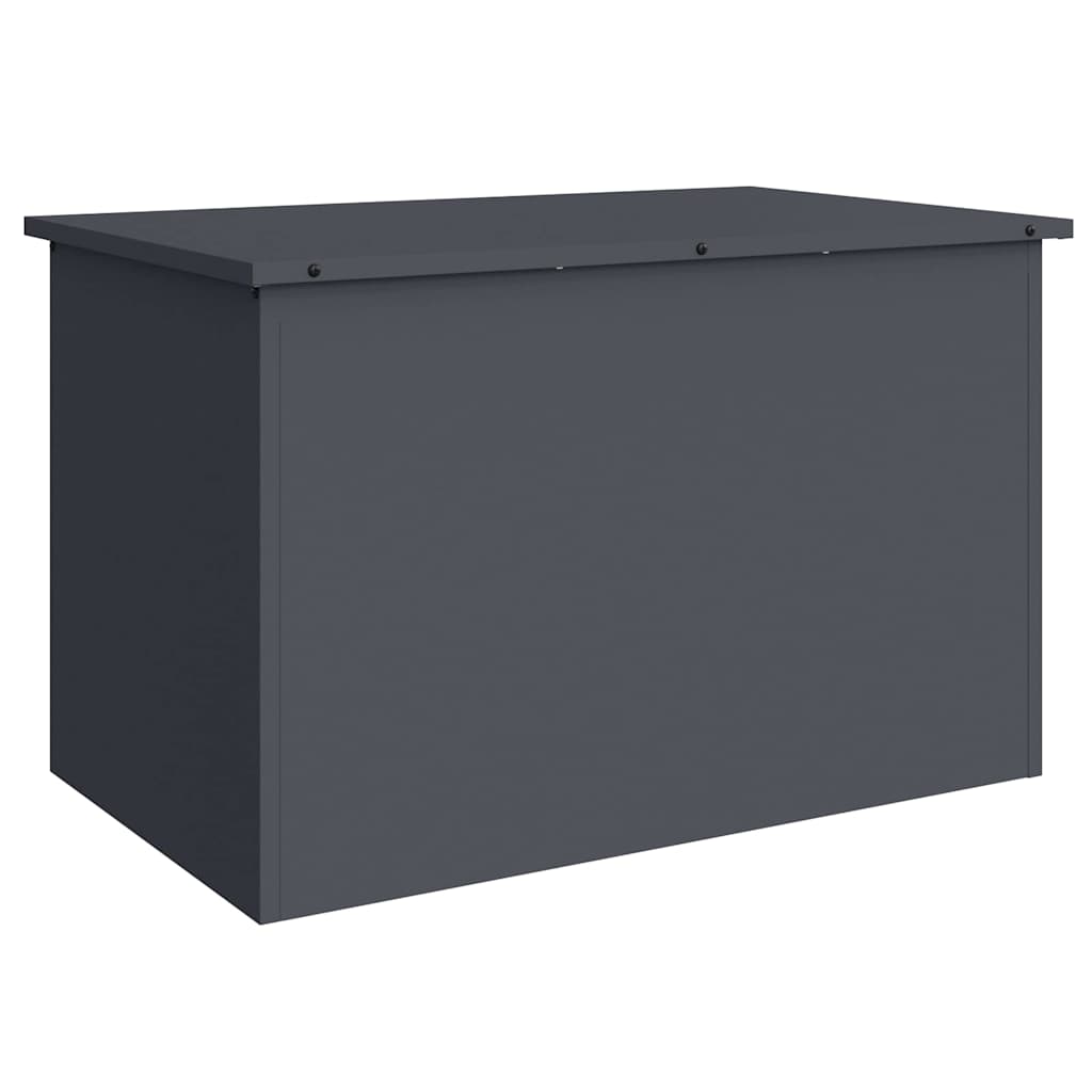 Outdoor Storage Box Anthracite Grey 80 x 50.5 x 50 cm Steel