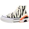 CPX70 Casual Comfort High Top Espadrilles Women's Zebra Colour