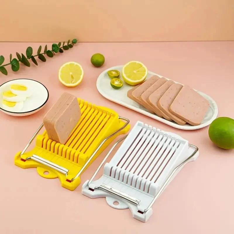 Из нержавеющей стали нож для мяса, яиц, кухонный гаджет, ломтерезка для бананов, сыра, многофункциональный бытовой кухонный инструмент для резки