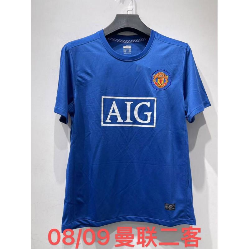 Retro Soccer Jersey Man Utd Arsenal City Vintage Football Shirt 7 Ronaldo Training Wear