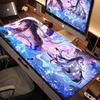 HD XXL Милый Genshin Impact Колумбия Коврик для мыши Кавайные Девочки Клавиатура 900x400 мм Коврик для мыши ПК Большой Настольный Коврик Игровой Ноутбук Настольный Коврик