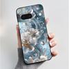 For Google Pixel 7 / Pixel 7 Pro Case Luxury Fashion Butterfly Flowers Black Soft TPU Silicone Back Cover Pixel7 7Pro Phone Case