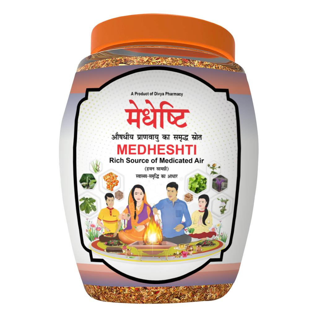 Patanjali Divya Medheshti (Hawan Samagri), With Epilepsy, Insanity, Paralysis, 400gm