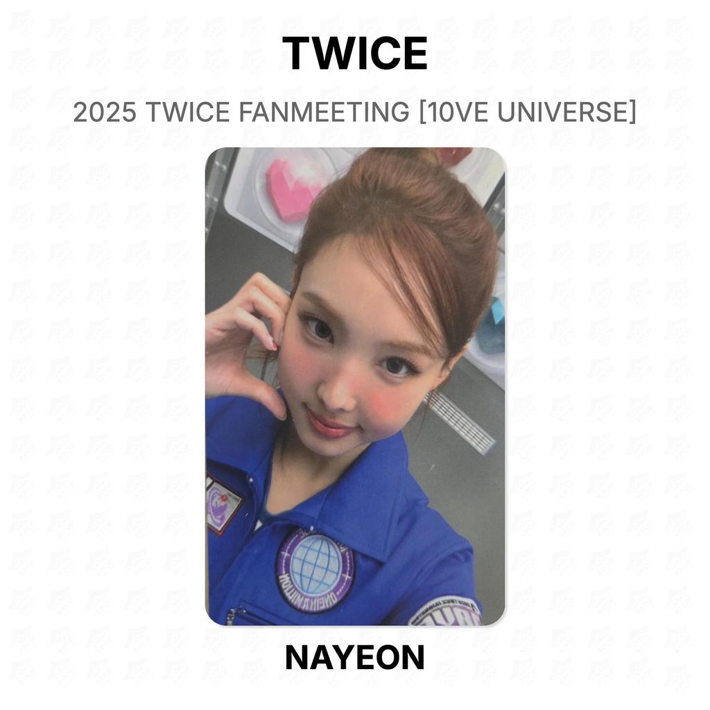 Twice Официальная фотокарточка TWICE FANMEETING 2025 [10VE UNIVERSE]
