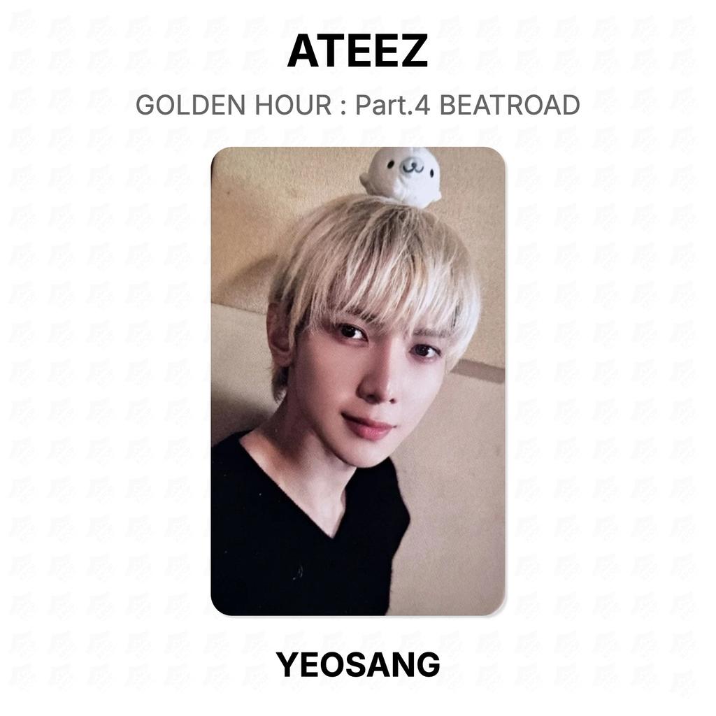 ATEEZ ЗОЛОТОЙ ЧАС : Часть 4 Официальная фотокарточка BEATROAD