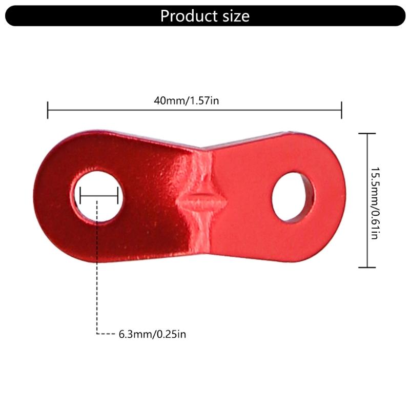 Reusable Tent Buckles Tent Fasteners Buckle Aluminum Alloy Tent Rope Buckle Tent Rope Tighteners Reusable Tent Fasteners
