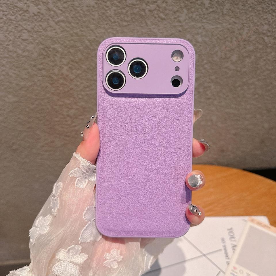 Кожаный чехол для телефона для iPhone 17 Air 13 11 12 16 17 Pro Max 16E 16 15 14 Plus 17Pro 17Air Ударопрочный защитный чехол