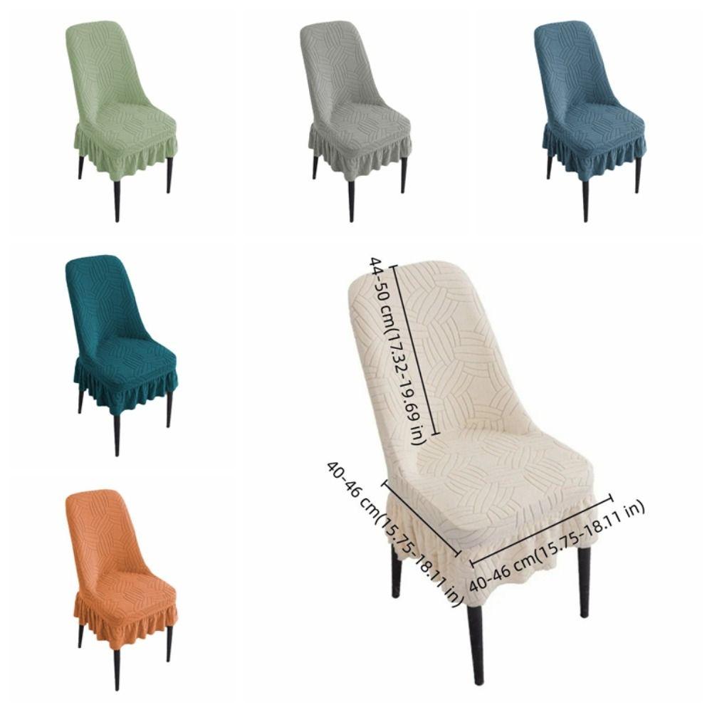 Elastic Dining Chair Covers Wear-Resistant Chair Seat Slipcovers Stool Covers Living Room