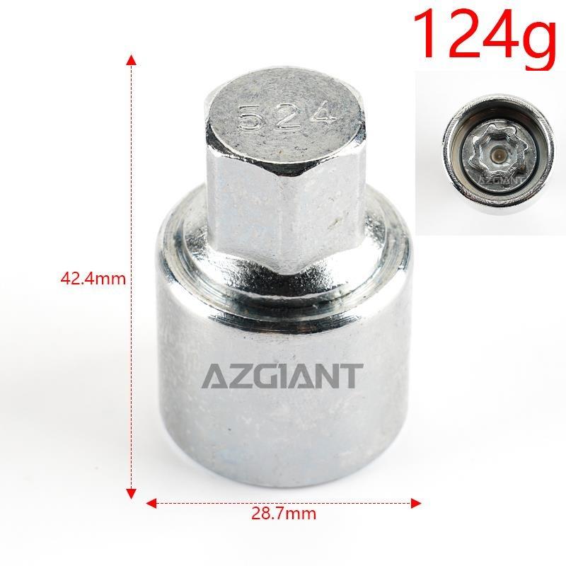 1 шт. Инструмент для снятия противоугонных винтов автомобильных шин, гильза-ключ для Volkswagen Beetle Polo Golf Jetta Passat CC Tiguan, Инструменты для ремонта