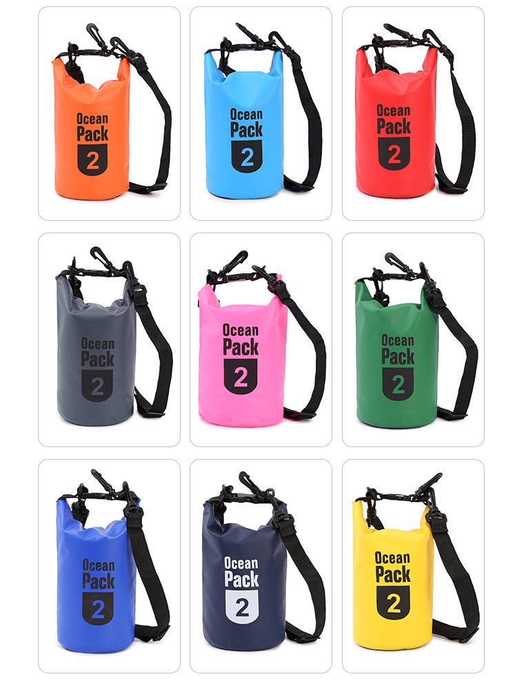 Outdoor PVC Waterproof Backpack for Beach, Rafting & Swimming