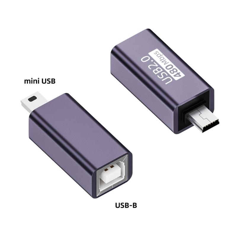Адаптеры-конвертеры серии USB B Female для электронных клавиатур, пианино, барабанов, принтеров, сканеров. Поддержка передачи данных