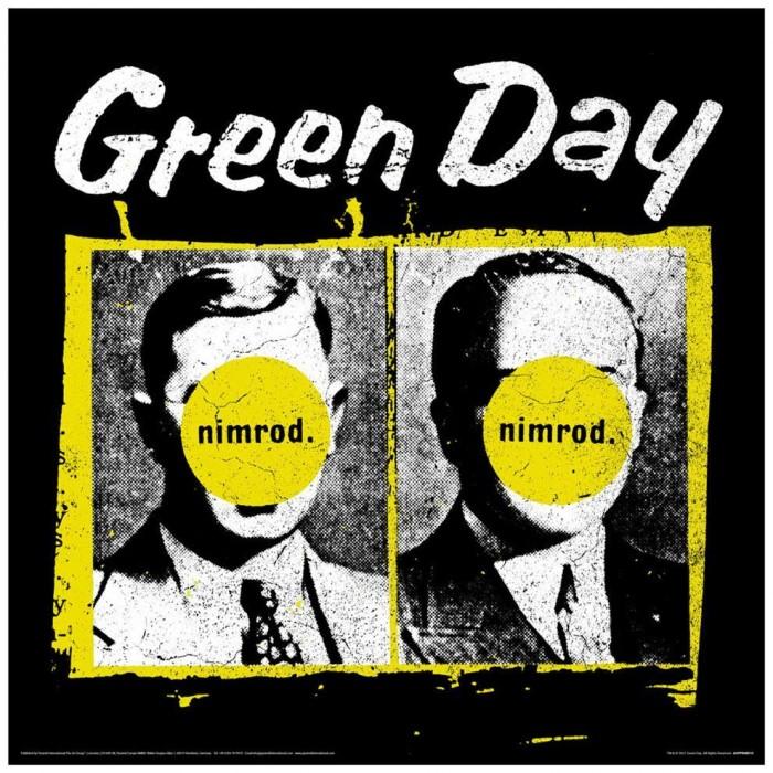 Green Day Печать обложки альбома Nimrod