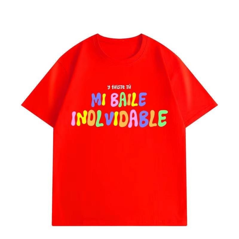 Rapper Bad Bunny Merch Tshirts Men Women Clothing Harajuku Hip Hop Pop Music Tshirt Fashion Y2k Style Short Sleeve Top