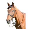Kincade Classic Leather Horse Cavesson Bridle With Reins