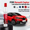 Ремонтный маркер для краски автомобиля для RENAULT CAPTUR 2013-2025, аксессуары для ремонта царапин краски, белый QNC, оранжевый ENJ, синий RQH, коричнево-красный