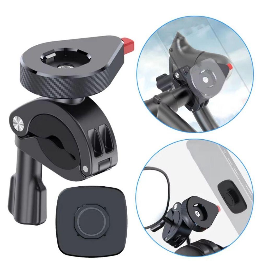 Bracket Holder Motorcycle Phone Holder Quick Lock Bike Phone Holder Cellphone Stand