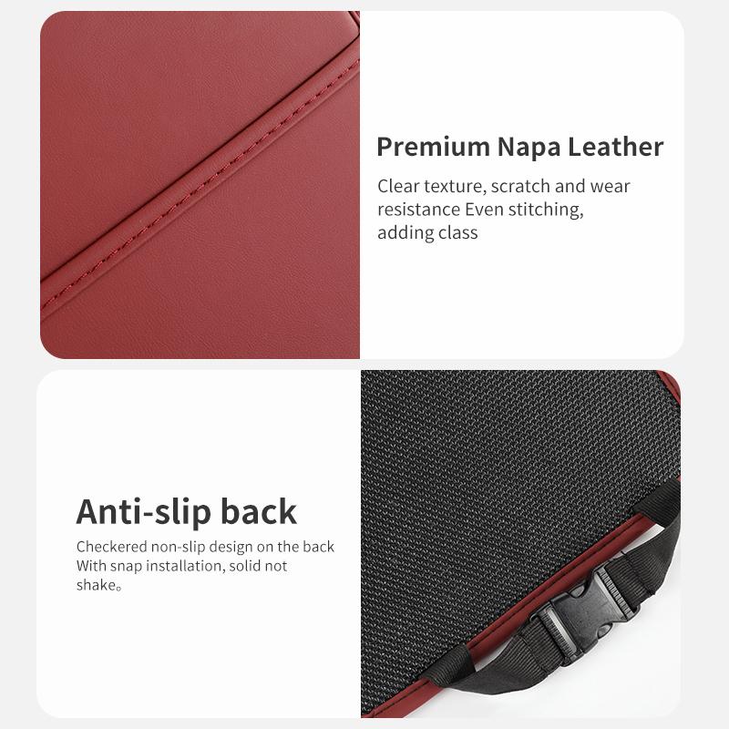 CAUWZ1 Car Seat Back Storage Case Garbage Hanging Bag Trash Can Bin For KIA Ceed Sportage Rio K5 K2 Optima Cerato Proceed Venga
