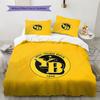 BSC Young Boys Pattern Bedding Quilt Set  Home Decoration  Gift (1 * duvet cover + 2 * pillowcase  without core)