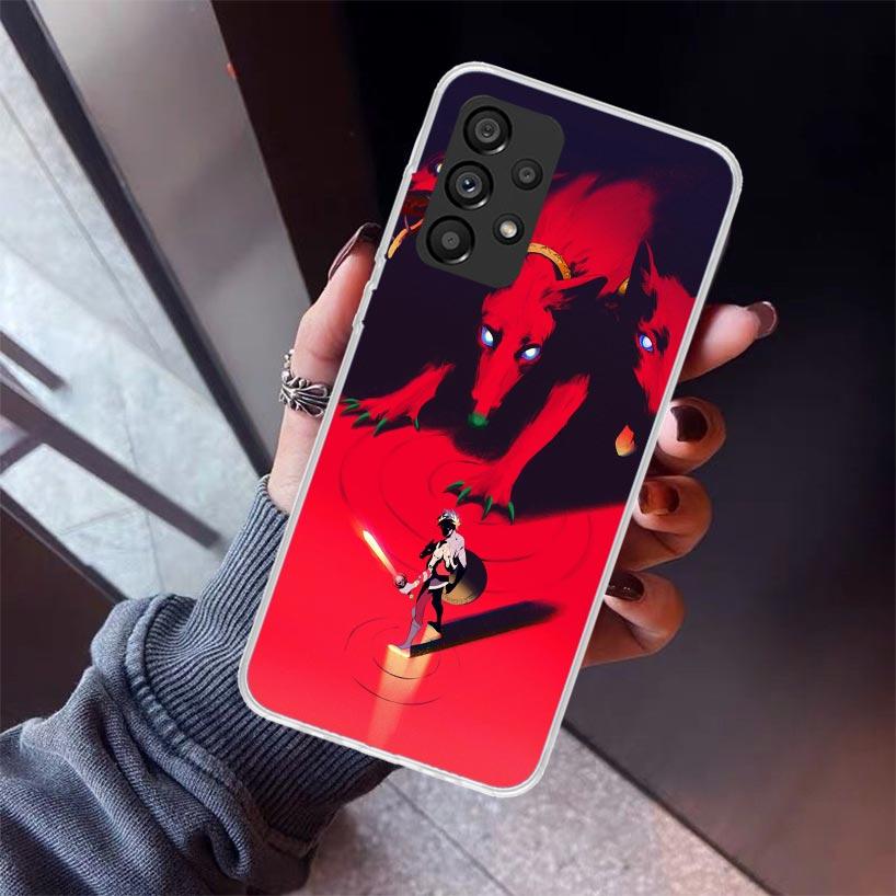 Game Hades Action Phone Case For Samsung Galaxy A52 A51 A50S A32 A22 A12 A02S A72 A71 A31 A70 A30S Note 20 Ultra 10 Plus S10 Gal