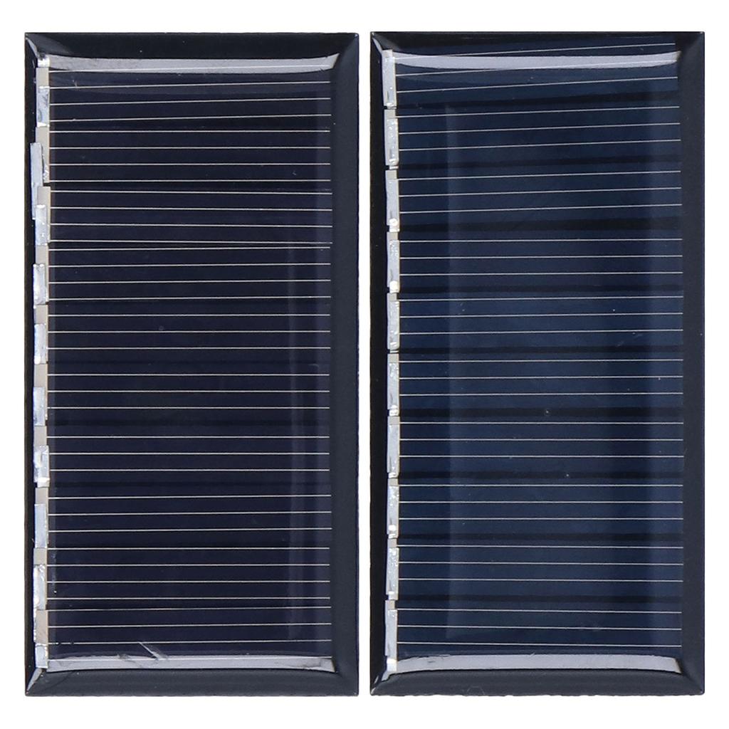 2 шт. Мини солнечные панели 0,25 Вт 5 В портативные мини поликристаллические кремниевые всепогодные прочные широко распространенные