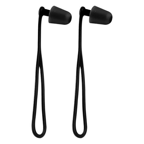 Силиконовые беруши для плавания с защитой от потери, шнурованные беруши, крепятся к очкам для плавания для подводного плавания и водных видов спорта