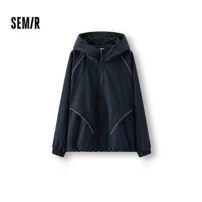 Мужская зимняя парка Semir оверсайз с капюшоном и флисовой подкладкой