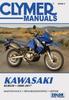 Книга Clymer Kawasaki KLR650 : 2008-17