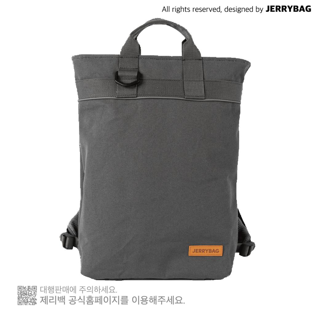 Jerrybag Стандартный холщовый рюкзак Серый