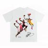 2024 New Fashion James Five Period Dunk Record-breaking Commemorative American Short-sleeved Pure Cotton Short-sleeved Tt Shirt