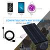 2.5W/5V Portable Solar Charger With USB Port Monocrystalline Silicon Compact Solar Panel Phone