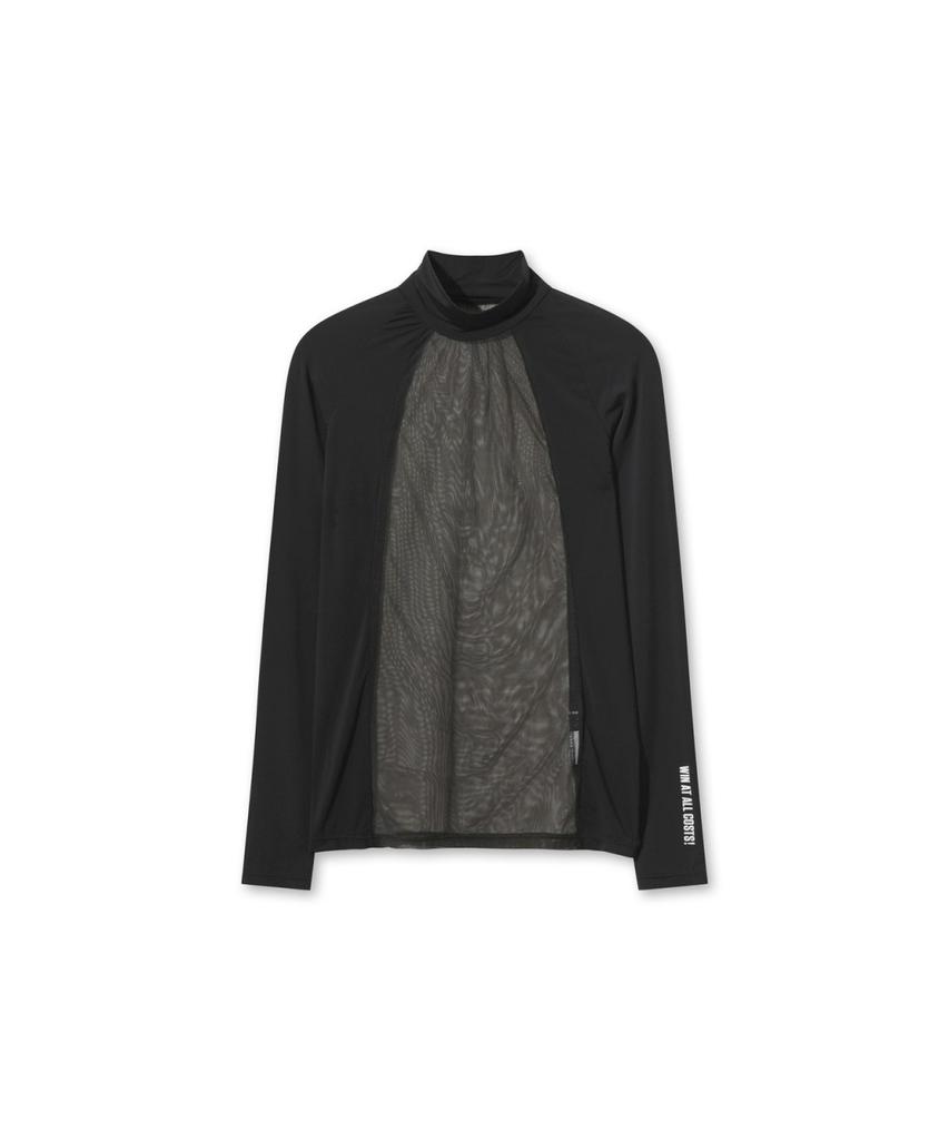 WAAC Highneck Sun Shield Base Layer Wwtbm26202Bkx