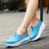Весенние и летние туфли-качалки Женская обувь Повседневная спортивная обувь Туфли-маффины Туфли на танкетке Туфли в сеточку
