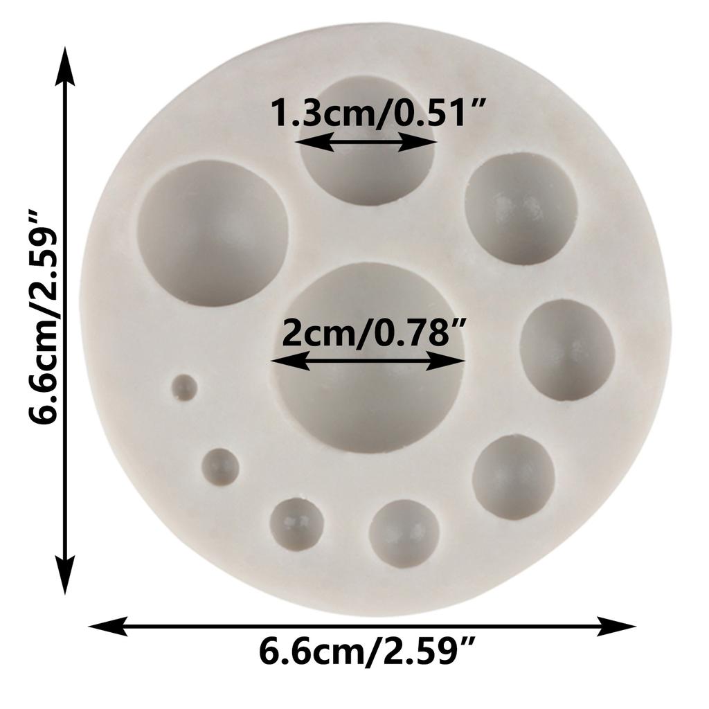 Полусфера жемчужный шар силиконовая форма торт границы помадка DIY свадебная выпечка торт украшения инструменты конфеты шоколад формы для мастики