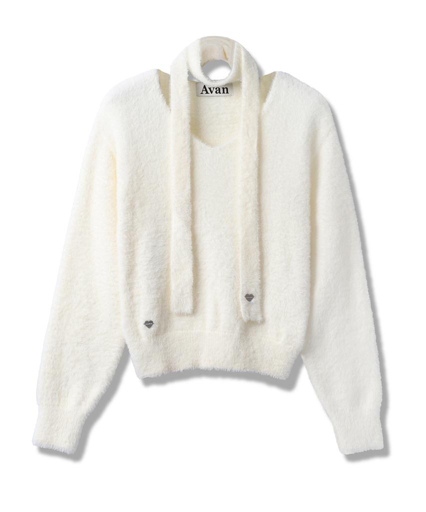 AVANDRESS Lily Muffler Set Knit - 5Col