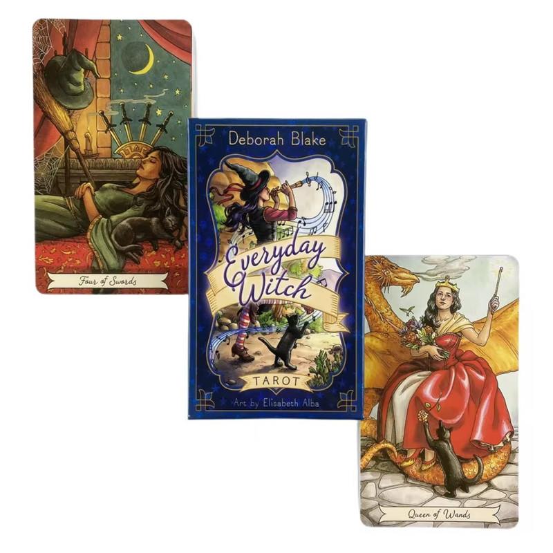 Колода карт Таро ведьмы на каждый день, электронный путеводитель Oracle, 78 шт., английская версия, колода Таро ведьмы на каждый день, настольные игровые карты