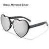 Очки для вечеринок UV400 Защита Clout Goggle Солнцезащитные очки в форме сердца Солнцезащитные очки в форме сердца для женщин