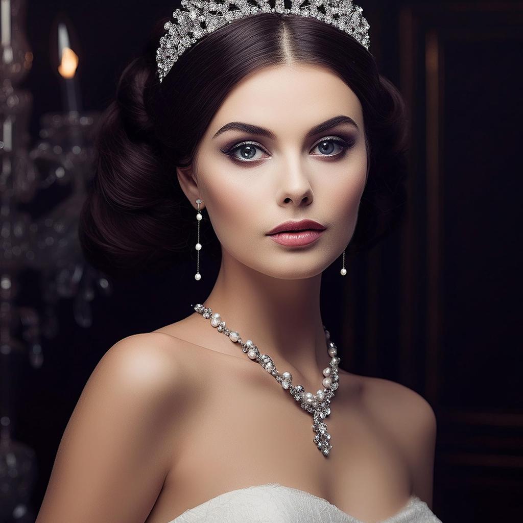 JeryWe 14K Gold Plated Pearl Earring Clips for Women Girls Long Dangle Pearl Drop Earrings Non Piercing Pearl Ear Clip Jewelry 7