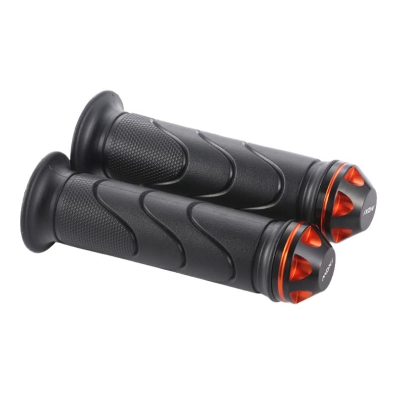 Universally Motorcycle Hand Grips Rubber End Thrusters Grip Handlebar Grips for Scooter Electric Bike Modification