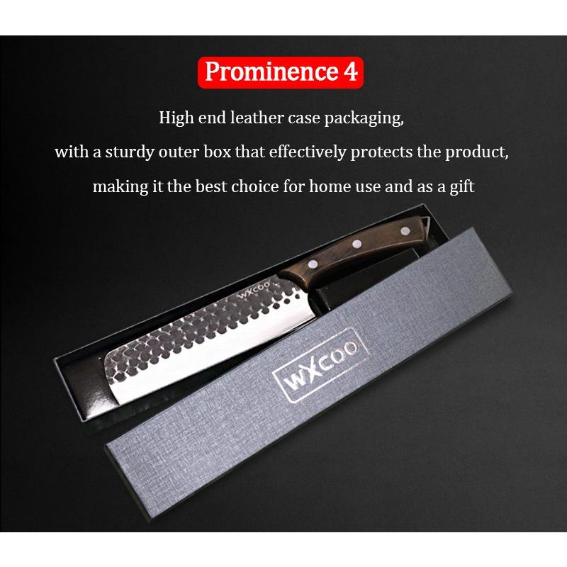 Stainless Steel Kitchen Knife Women's Small Japanese Kitchen Knife Carving Knife Chef's Knife Kitchen Knife Sharp and Convenient Knife